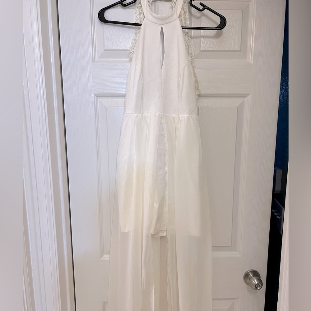 White dress